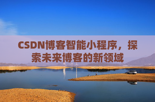 CSDN博客智能小程序，探索未来博客的新领域